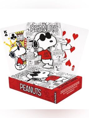 Peanuts Joe cool playing cards